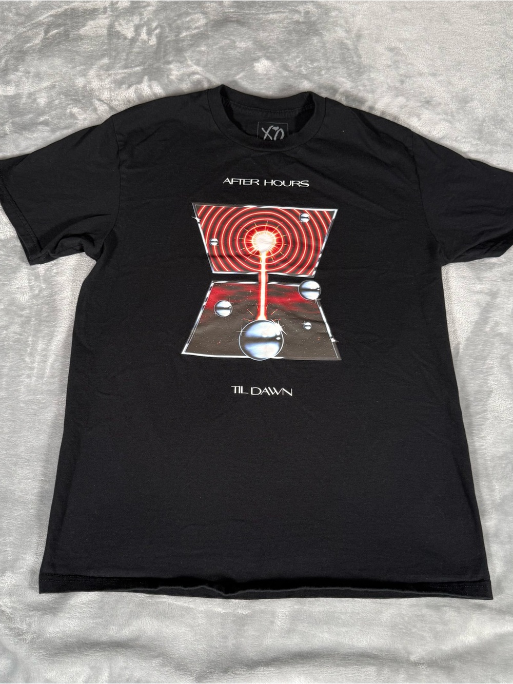 The Weeknd XO After Hours Tour T Shirt Mens M Slim Fit Black 2022 Merch